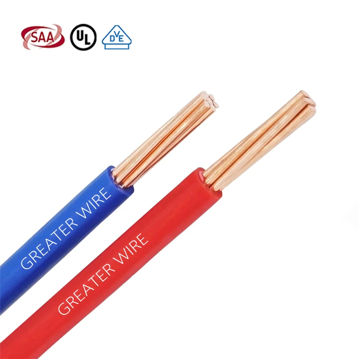 10 Awg MTW 굴곡 와이어